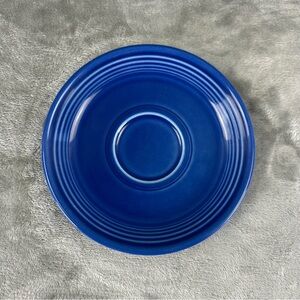 Fiesta Fiestaware Homer Laughlin Saucer (Matches Teacup) Sapphire (retired)